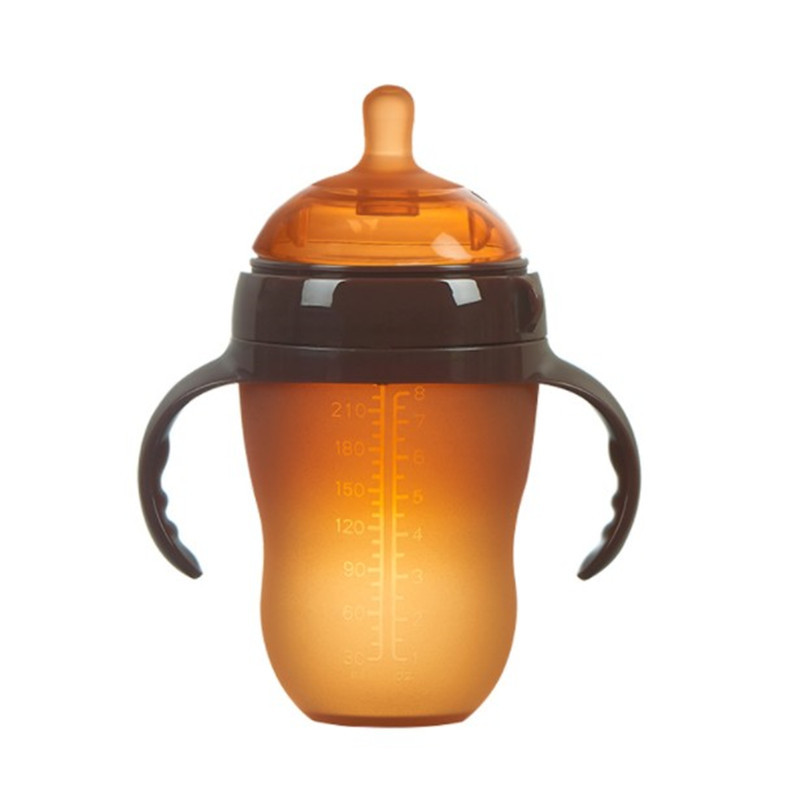 Silicone Baby Milk Feeding Bottle