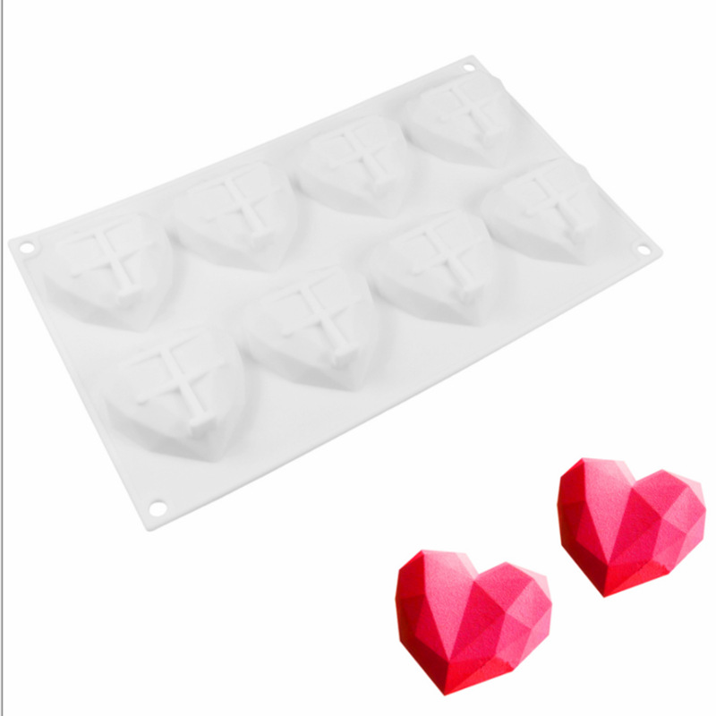 Silicone 8-Cavities Chocolate Mould